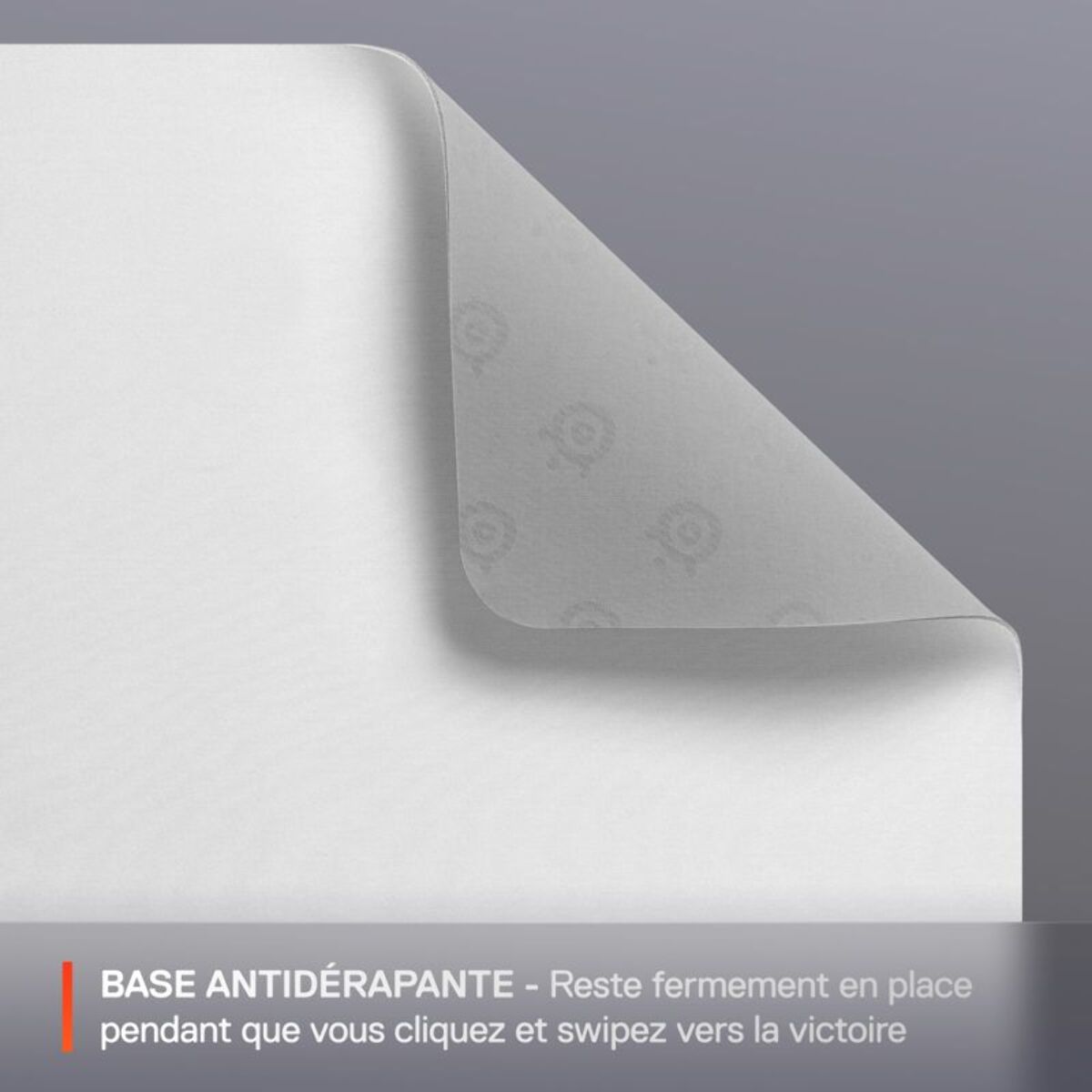 Tapis de souris STEELSERIES QcK L Blanc