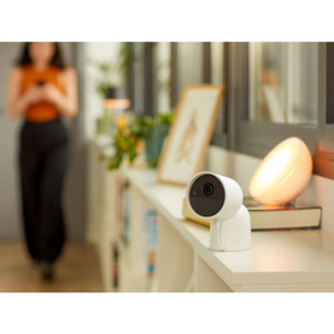 Caméra de surveillance PHILIPS HUE SECURE noire 2K