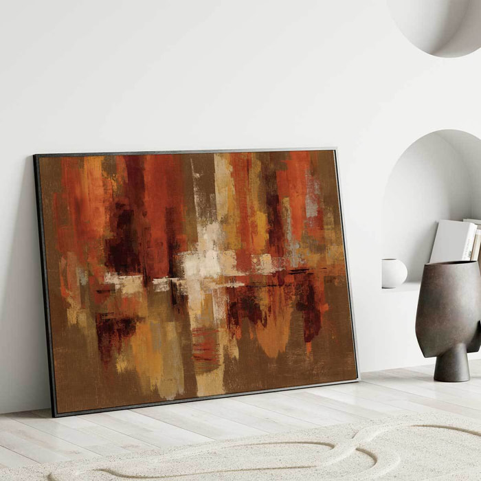 Affiche abstrait Castagnettes Affiche seule