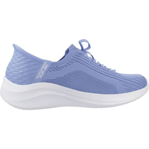 Sneakers De  Mujer Slip-ins: Ultra Flex 3.0 Tonal Stretc Azul