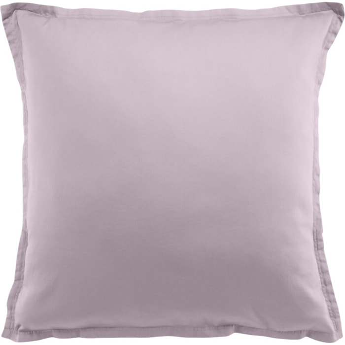 Paire de Taies D'oreiller 100% Satin De Coton 105 Fils Tourterelle