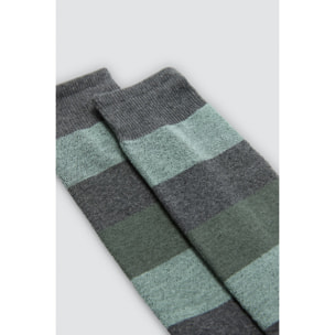 Confezione da 3 calzini termici alti stampati senza polsini