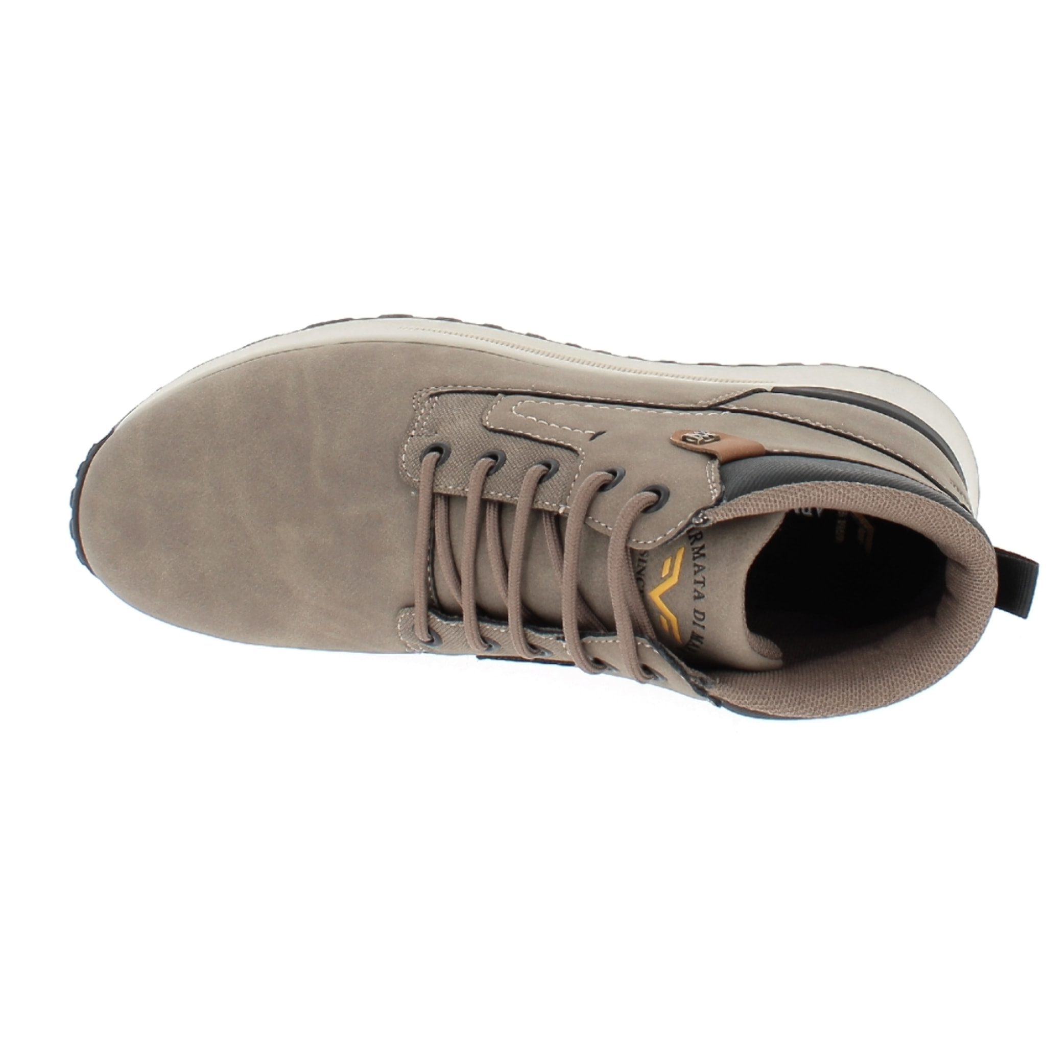 Armata di Mare Scarpe Uomo Stivaletti Casual Stringati con Soletta Rimovibile in Memory Foam AMU W24L630 Taupe