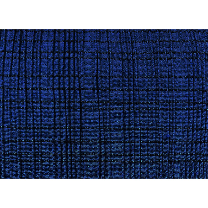 Copridivano Elasticizzato Jacquard Mod. Fanny Blu