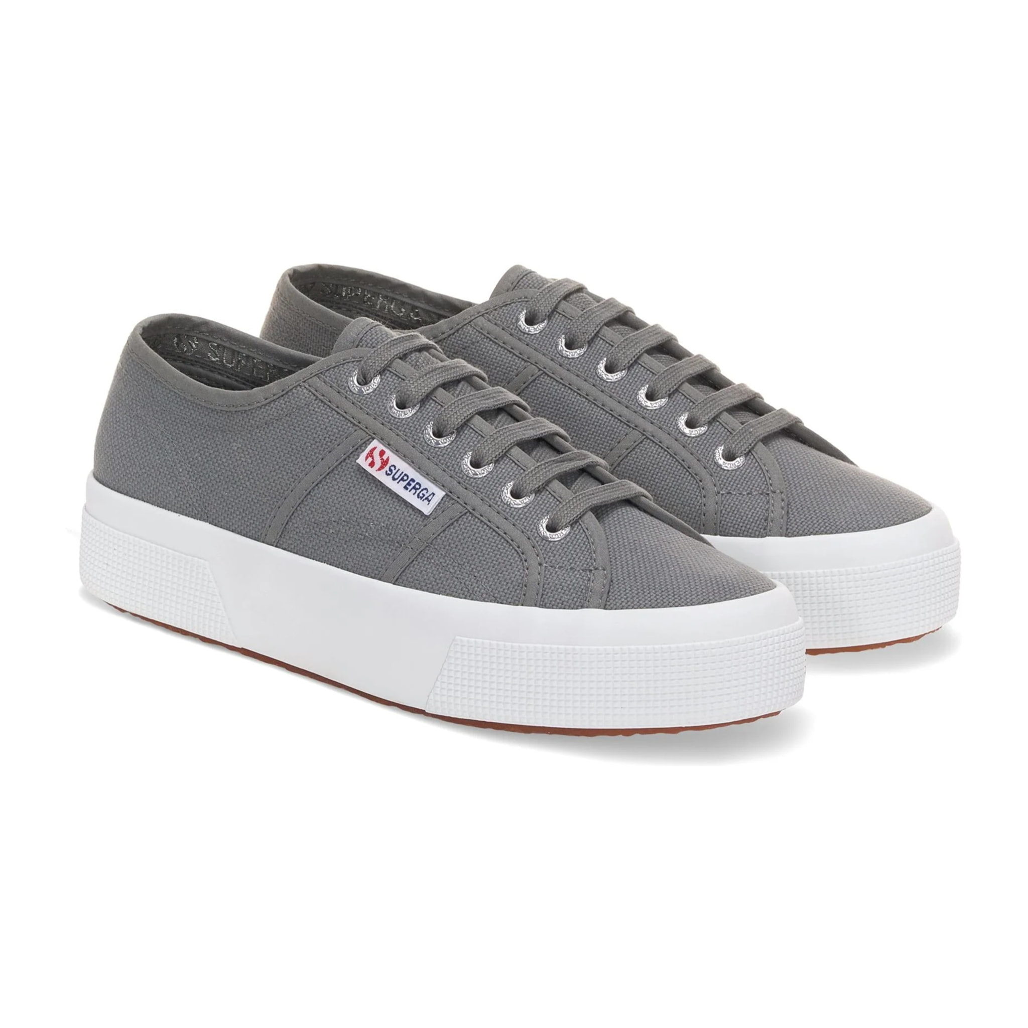 Superga - Zapatos de mujer Unisex Gris - 2740 PLATFORM