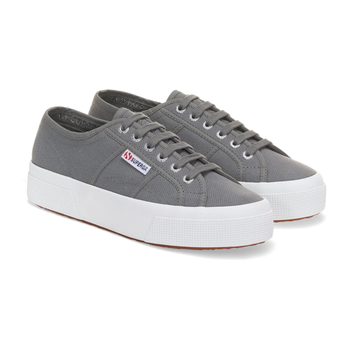 Superga - Zapatos de mujer Unisex Gris - 2740 PLATFORM