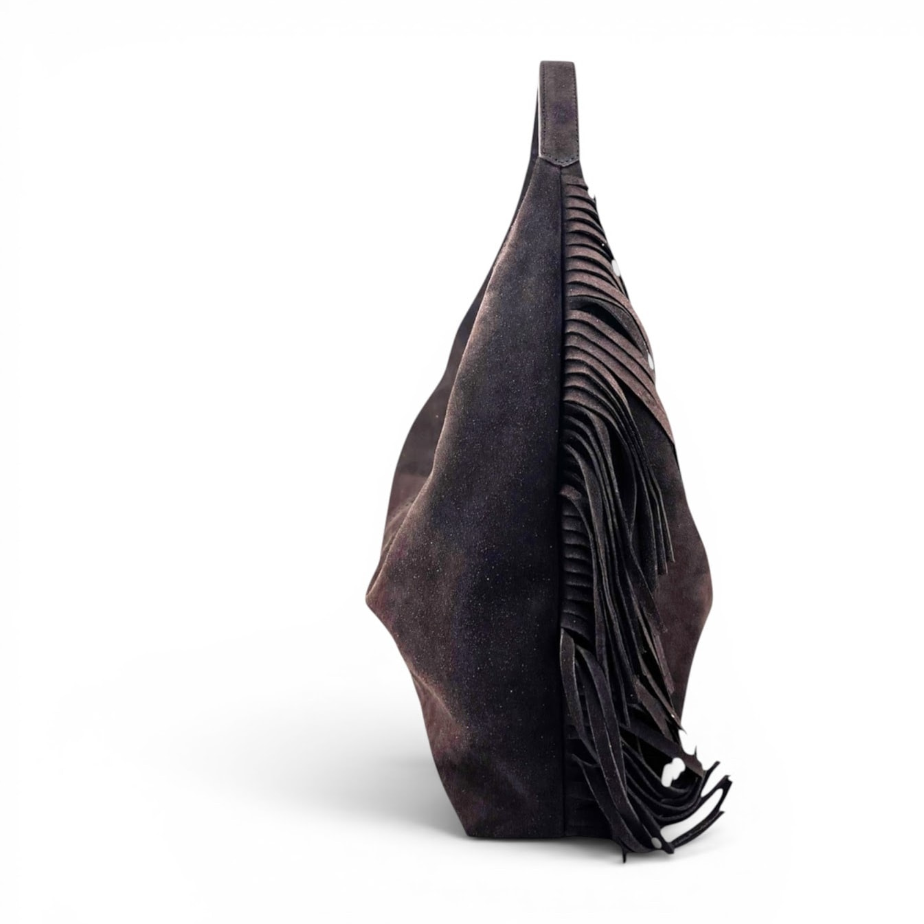 Borsa a Spalla Cheval Firenze Belen Suede Testa di Moro