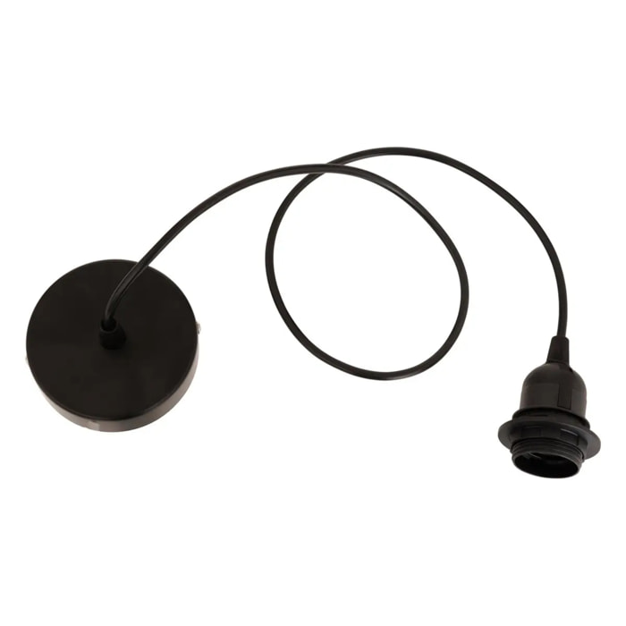 Cordon électrique Noe noir H100cm