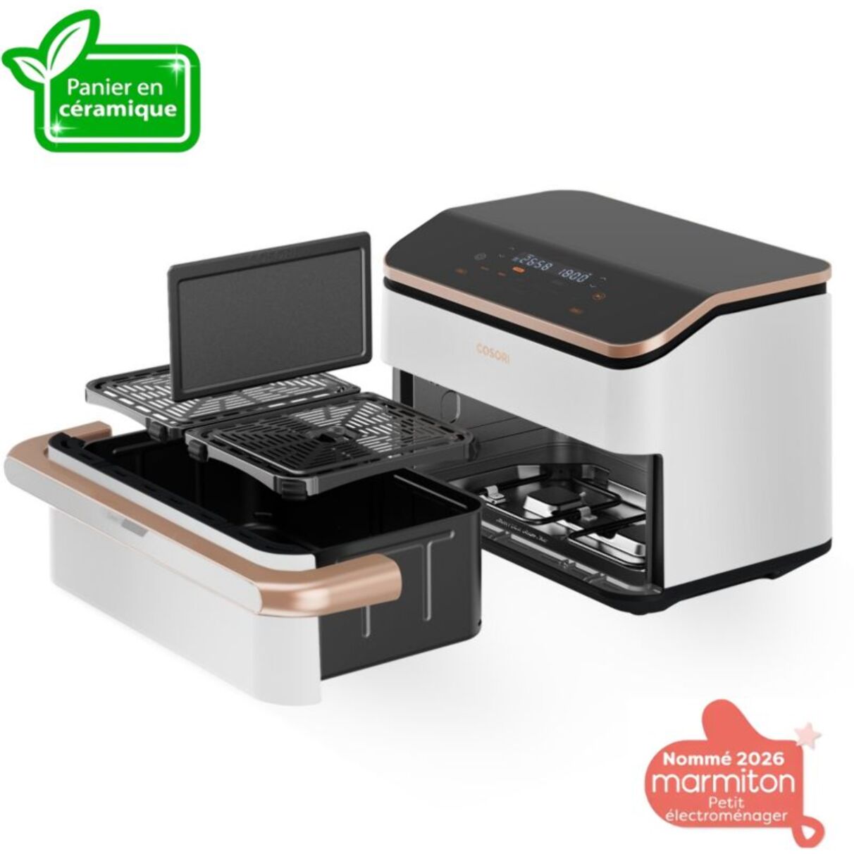 Friteuse sans huile COSORI Twinfry Pro 10l White KAAPAFCSSEU0277A