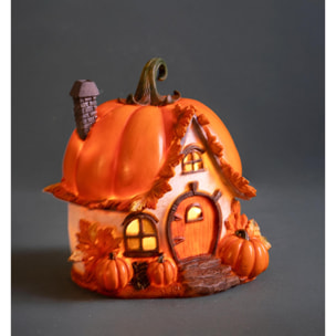 Casina zucca - Pezzi 2 - 19,3xH19,5x19cm - Bianchi Dino SpA