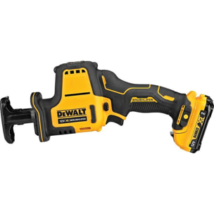 Scie sabre compacte XR 12V 2Ah Li-Ion Brushless DEWALT - 2 batteries - coffret TSTAK - DCS312D2-QW