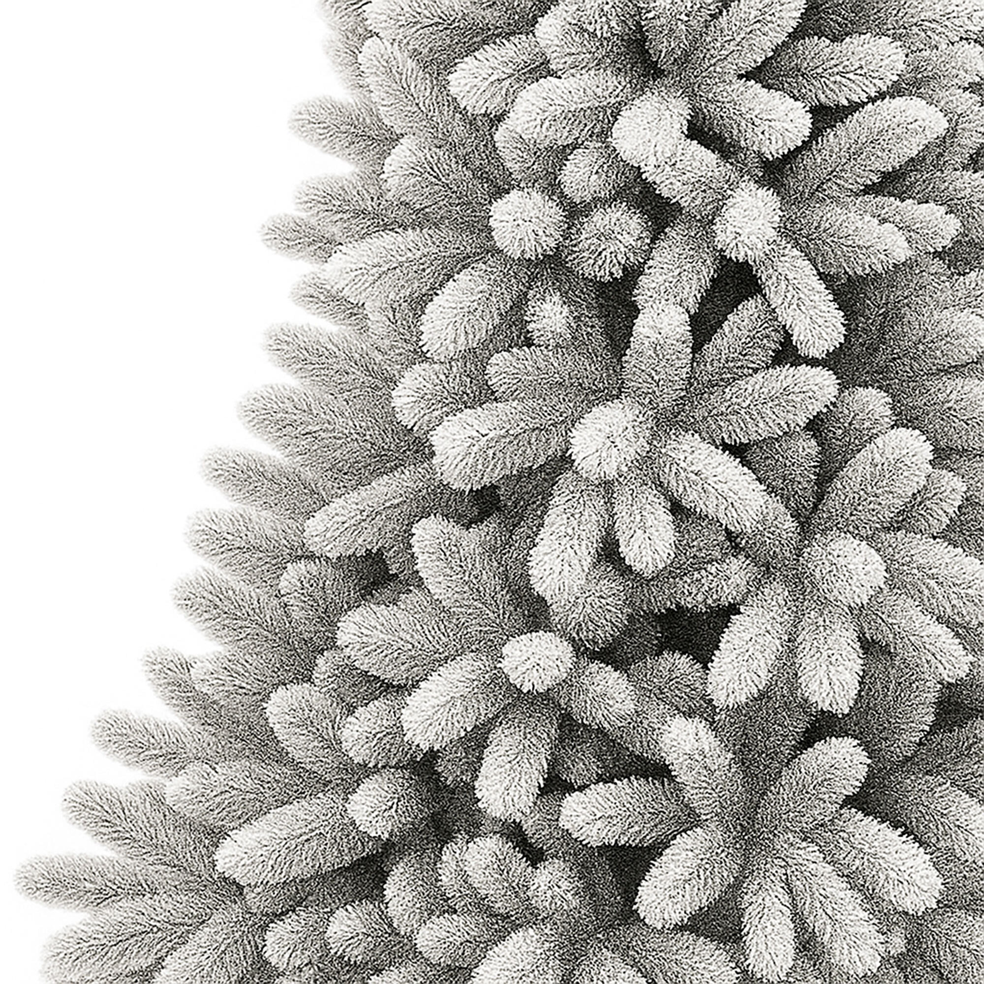 Bushy - Albero di Natale Innevato in PE e PVC Ø93x180H cm, 872 Punte