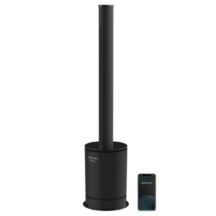 Cecotec Ventilateur, chauffage et purificateur TotalPure 3in1 Connected Max