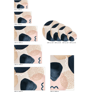 Alfombra de vinilo CERAMIKO, Katerina, diseño moderno 70x100 cm