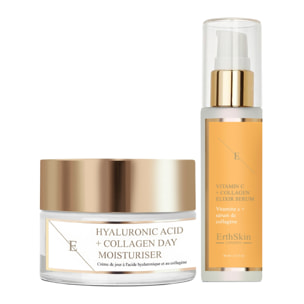 Elixir de vitamina C + Crema de día con colágeno