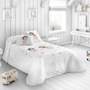 Naturals - Colcha Bouti Estampada - 2/3 Piezas - 100% Poliéster - Microfibra - 70 gr/m² - Vuala