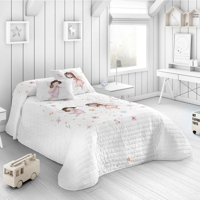 Naturals - Colcha Bouti Estampada - 2/3 Piezas - 100% Poliéster - Microfibra - 70 gr/m² - Vuala