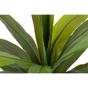 Planta Artificial Dracaena Fragrans Con Maceta 130x40x21 Cm