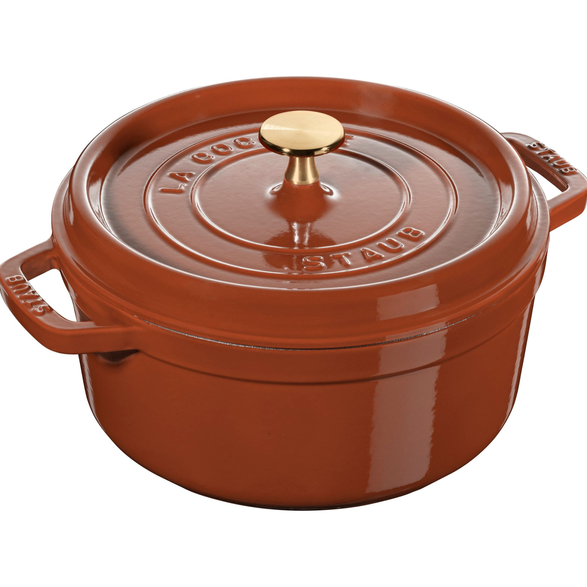 Cocotte en fonte 22 cm Rond(e) Citron STAUB