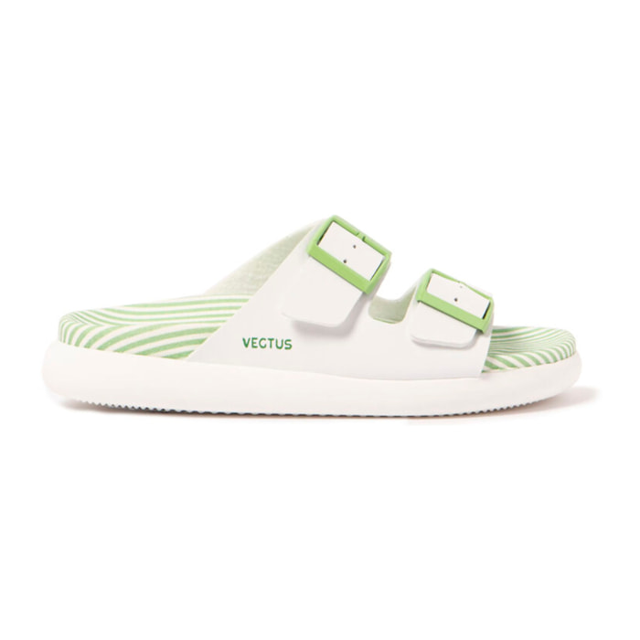 Chanclas para Mujer - VEGTUS Tanami Stripes Green Cactus