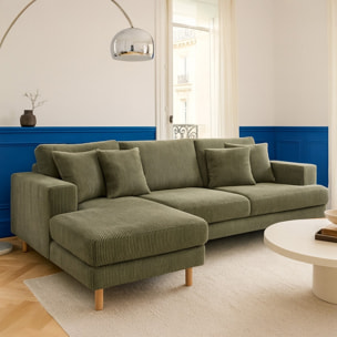 Canapé d'angle à gauche convertible 4 places - MARCEAU