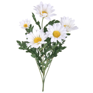 Margherita. Altezza 66 Cm - Pezzi 6 - 13X66X11cm - Colore: Altro - Bianchi Dino - Fiori Artificiali