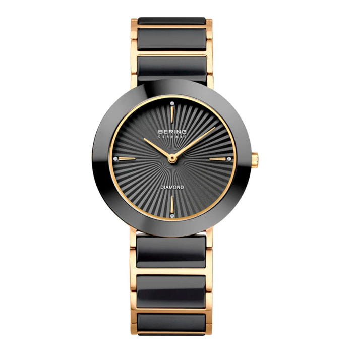 Reloj Bering 11435-732 Mujer Analogico Cuarzo con Correa de Acero inoxidable