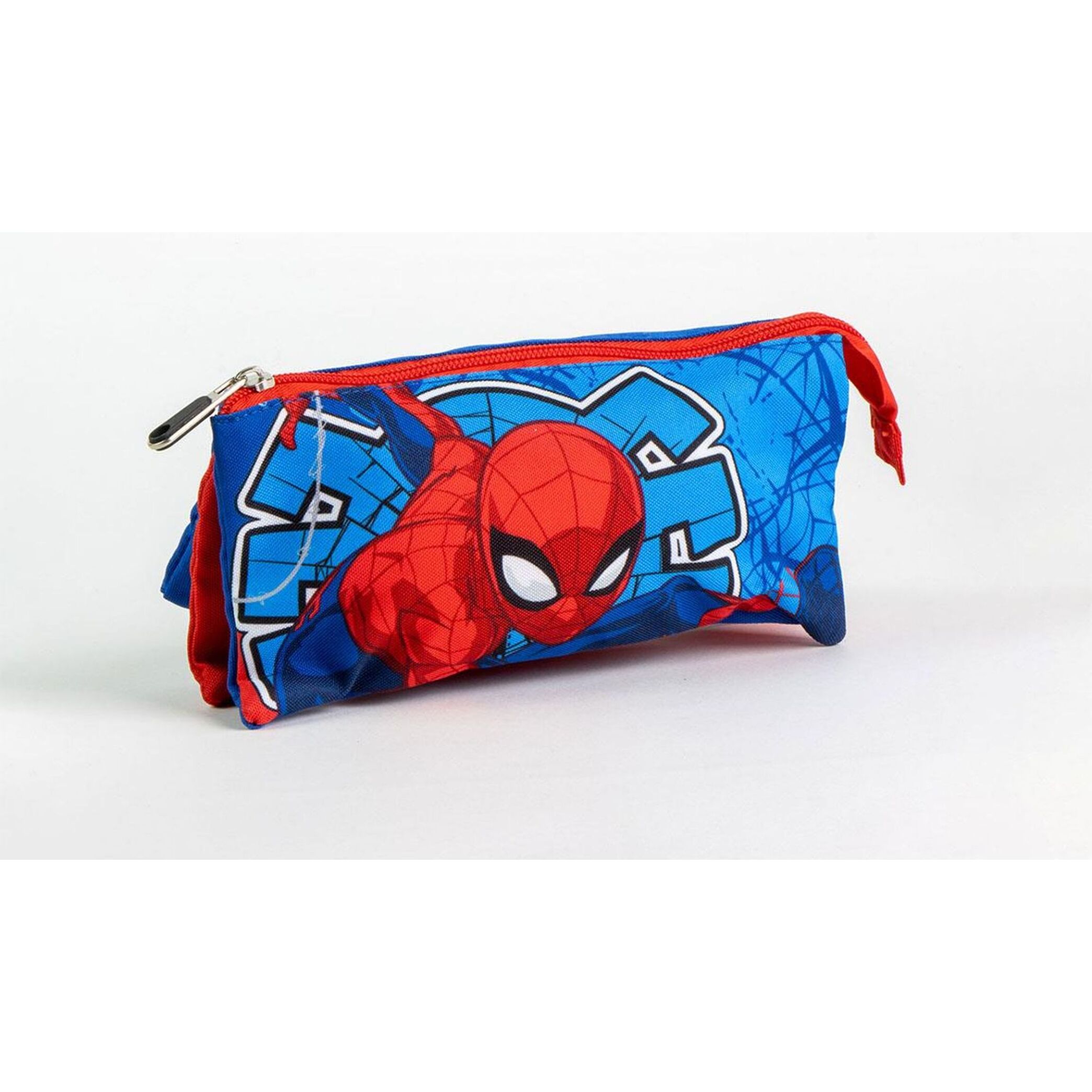 Estuche Portatodo 3 Compartimentos Spiderman