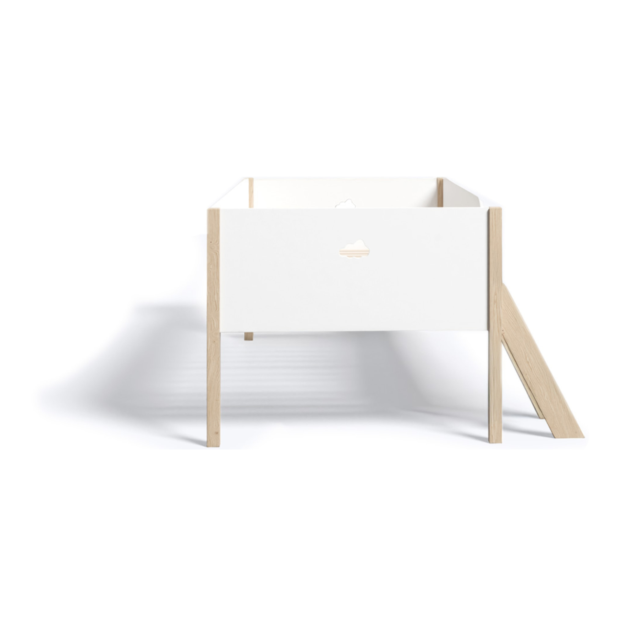 Lit Nuage enfant mi-hauteur 90x190cm - Hypnia