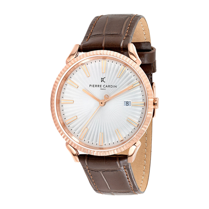 Reloj Pierre Cardin CPI.2135 Hombre Analogico Cuarzo con Correa de Cuero