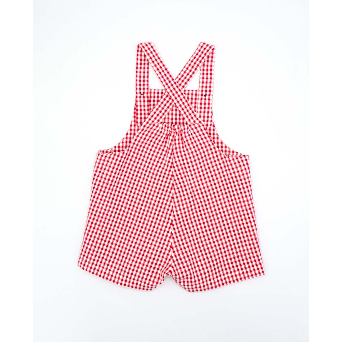 PETO CUADRO VICHY ROJO