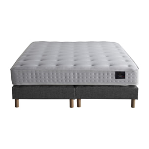 Ensemble matelas 100% latex, CLARTE + Sommier tapissier 11 cm