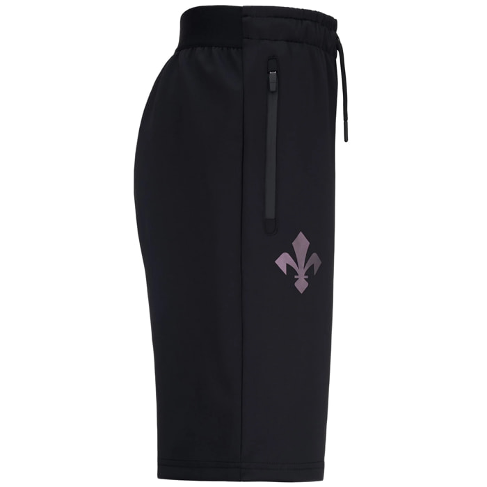 Kappa - Pantaloni Corti Uomo Nero - Atrin Fiorentina