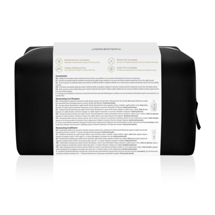 ALFAPARF MILANO Semi Di Lino Set Holiday Illuminating Shampoo 250 + Conditioner 200ml