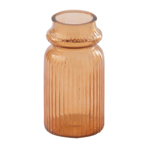 J-Line Vase Ligné - verre - orange
