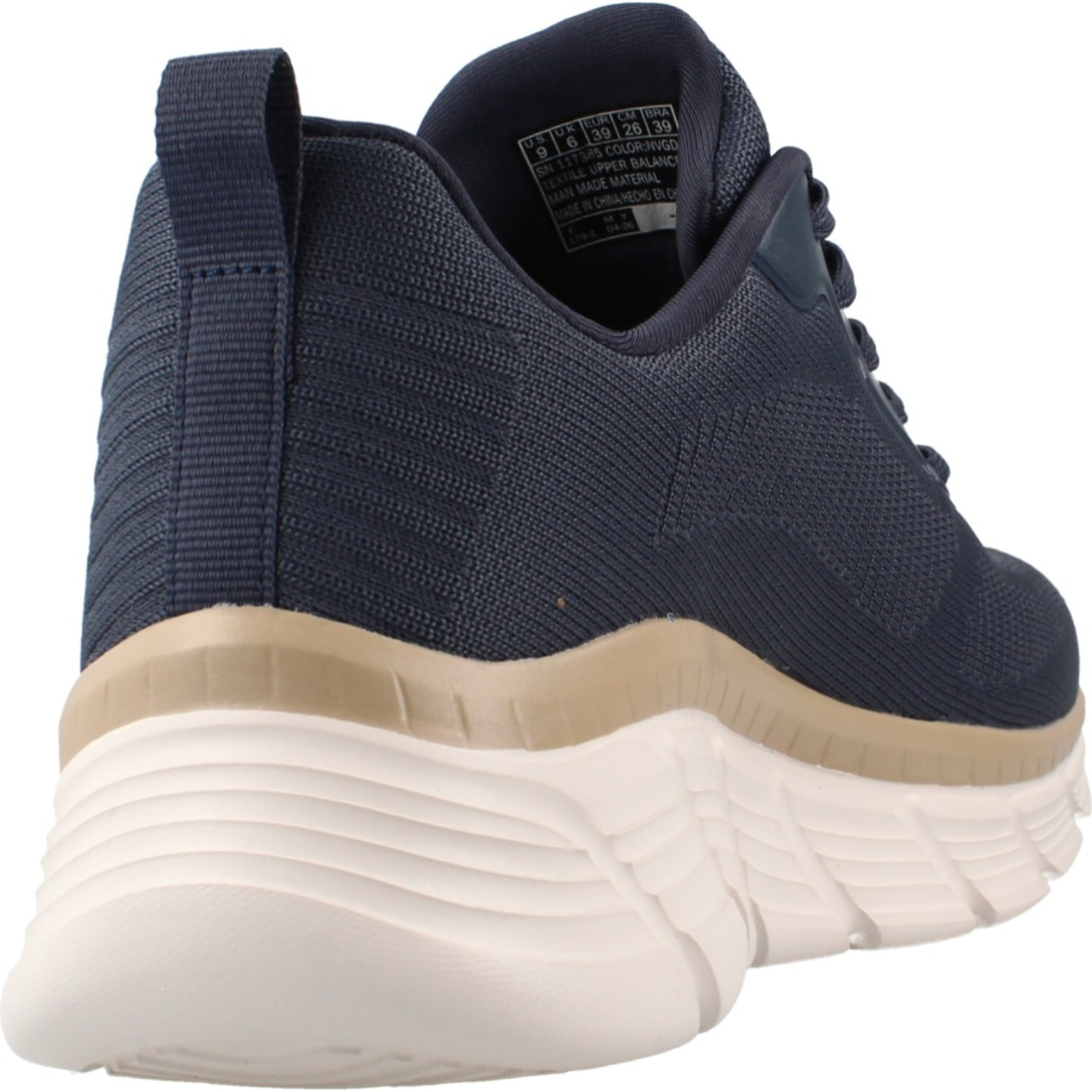 Sneakers De  Mujer Bobs B Flex Hi Flying Hi Azul