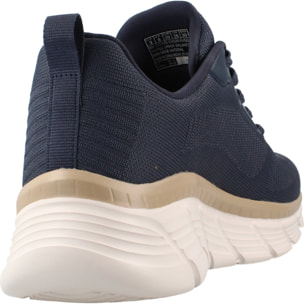 Sneakers De  Mujer Bobs B Flex Hi Flying Hi Azul