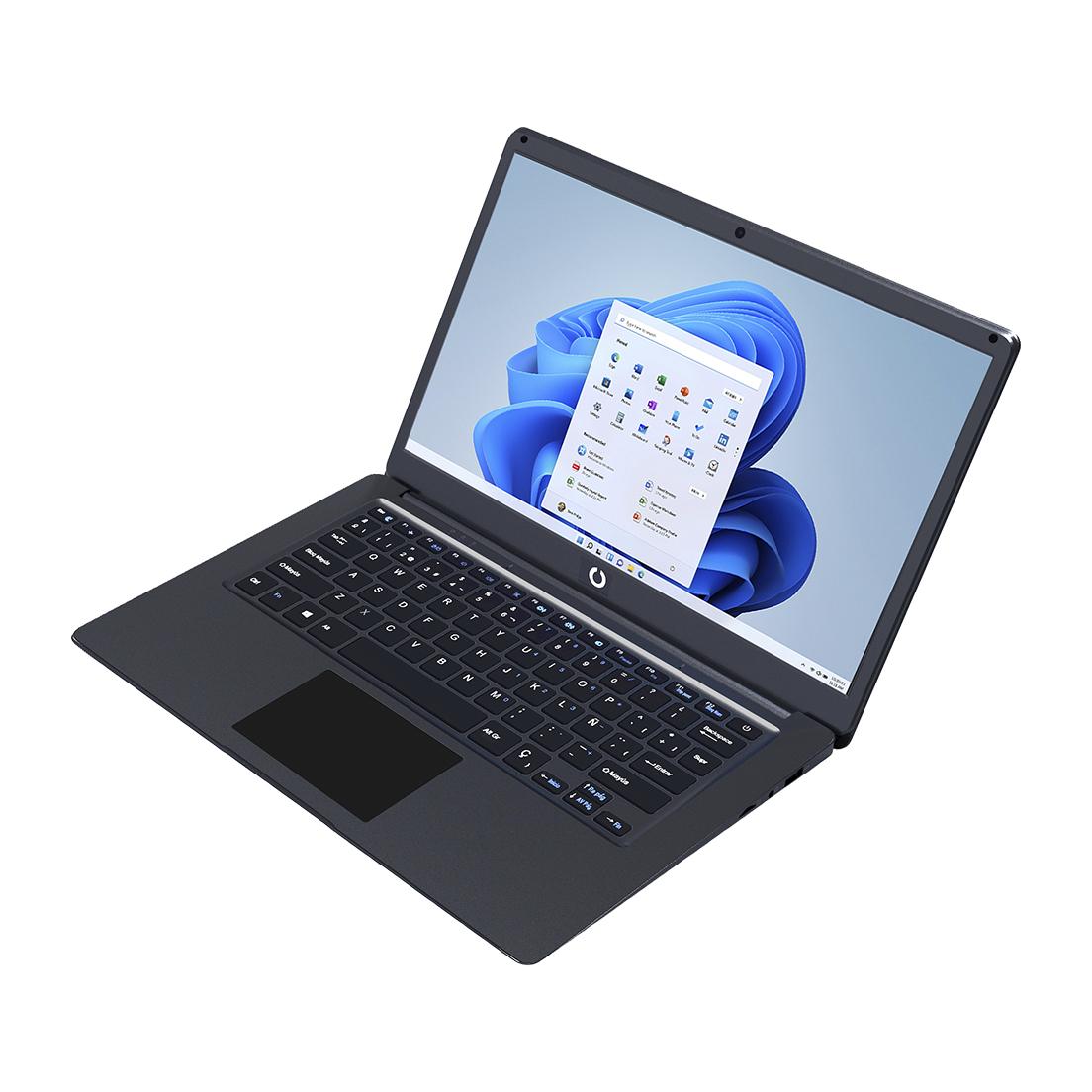 Ordenador portátil Netbook Pro 14,1” | Windows 10 Pro actualizable a Windows 11 Pro | Intel Celeron N4020 | 4GB RAM | 64GB | Teclado qwerty