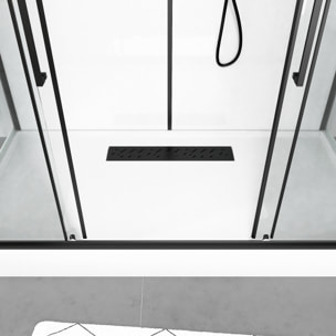 Cabine de douche RECTANGLE 160x85x217cm - FACTORY 2 XXL