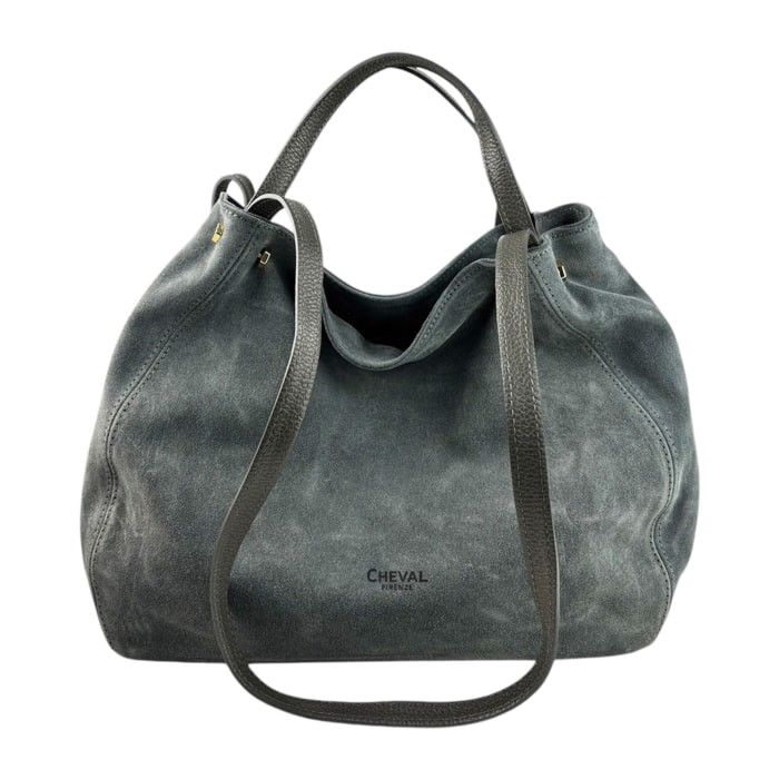 Borsa a mano Cheval Firenze Alfa F/W Grigio