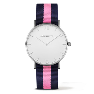 Reloj Paul Hewitt PH-SA-S-ST-W-NLP-20S Unisex Analogico Cuarzo con Correa de Nylon