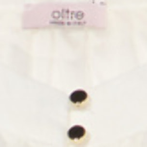 Oltre - Blusa de voile bordado - Blanco