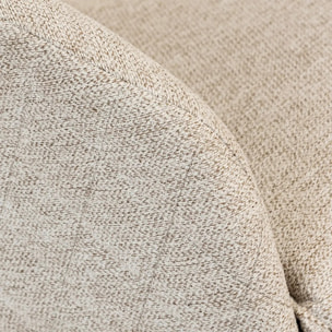 Fauteuil de bar Marlo beige