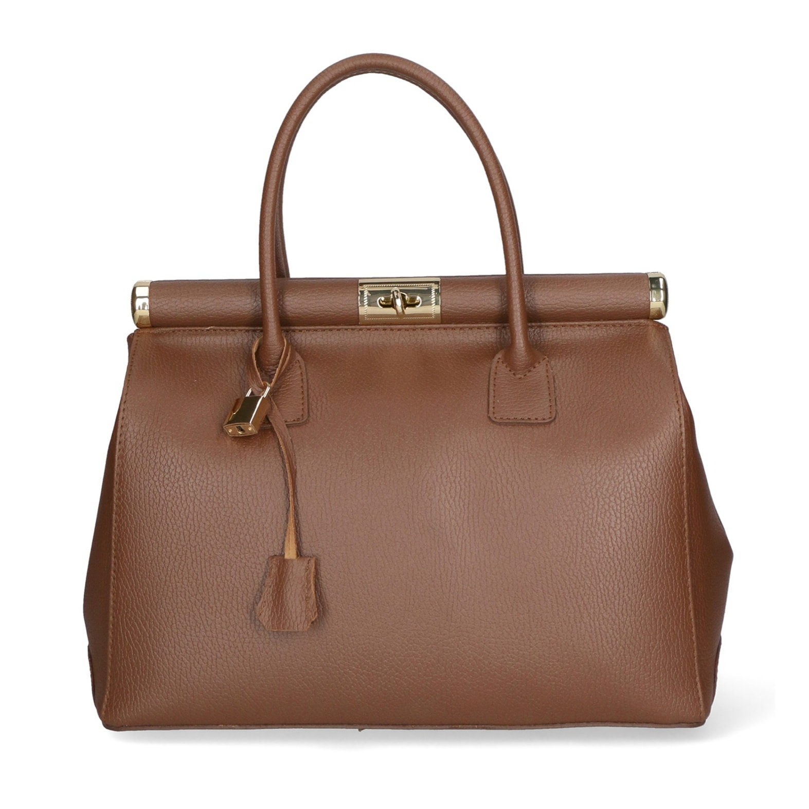 Borsa a mano da donna - Modello Aleria - Vera pelle - 35.0 x 26.0 x 16.0 cm