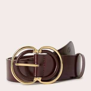 Motivi - Cintura con fibbia doppia - Bordeaux