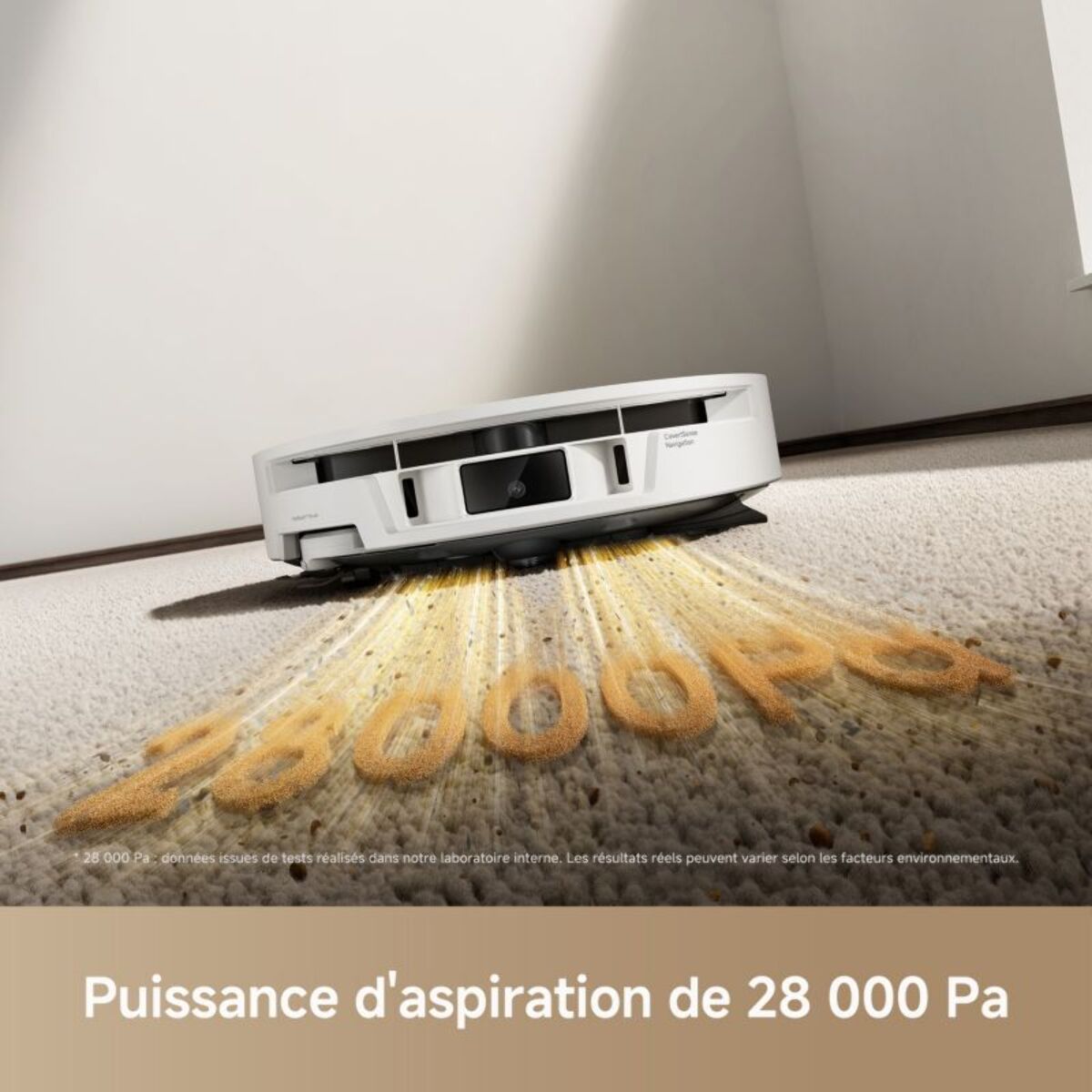 Robot Aspirateur Laveur MOVA S70 Roller White