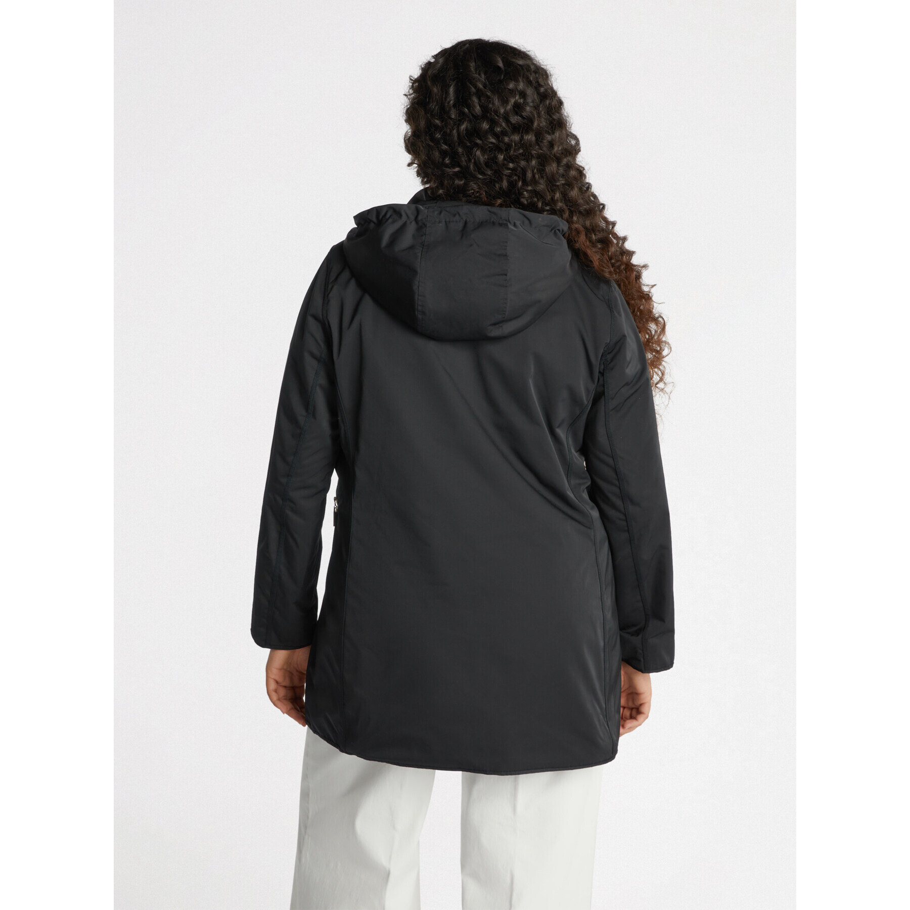 Fiorella Rubino - Piumino con imbottitura in Sorona® Aura - Nero