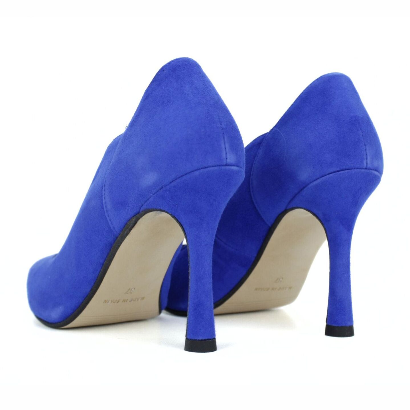 Salón ante. Tacón de 7,5 cm