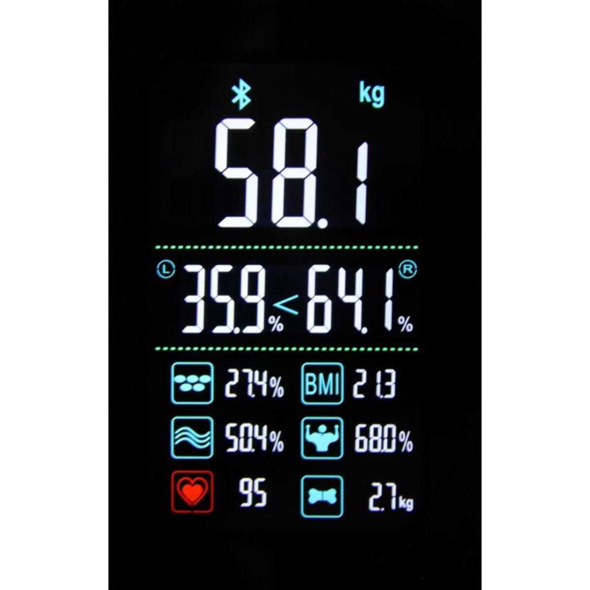 Pèse personne impédancemètre LITTLE BALANCE Cardio X4 ITO USB - reparable