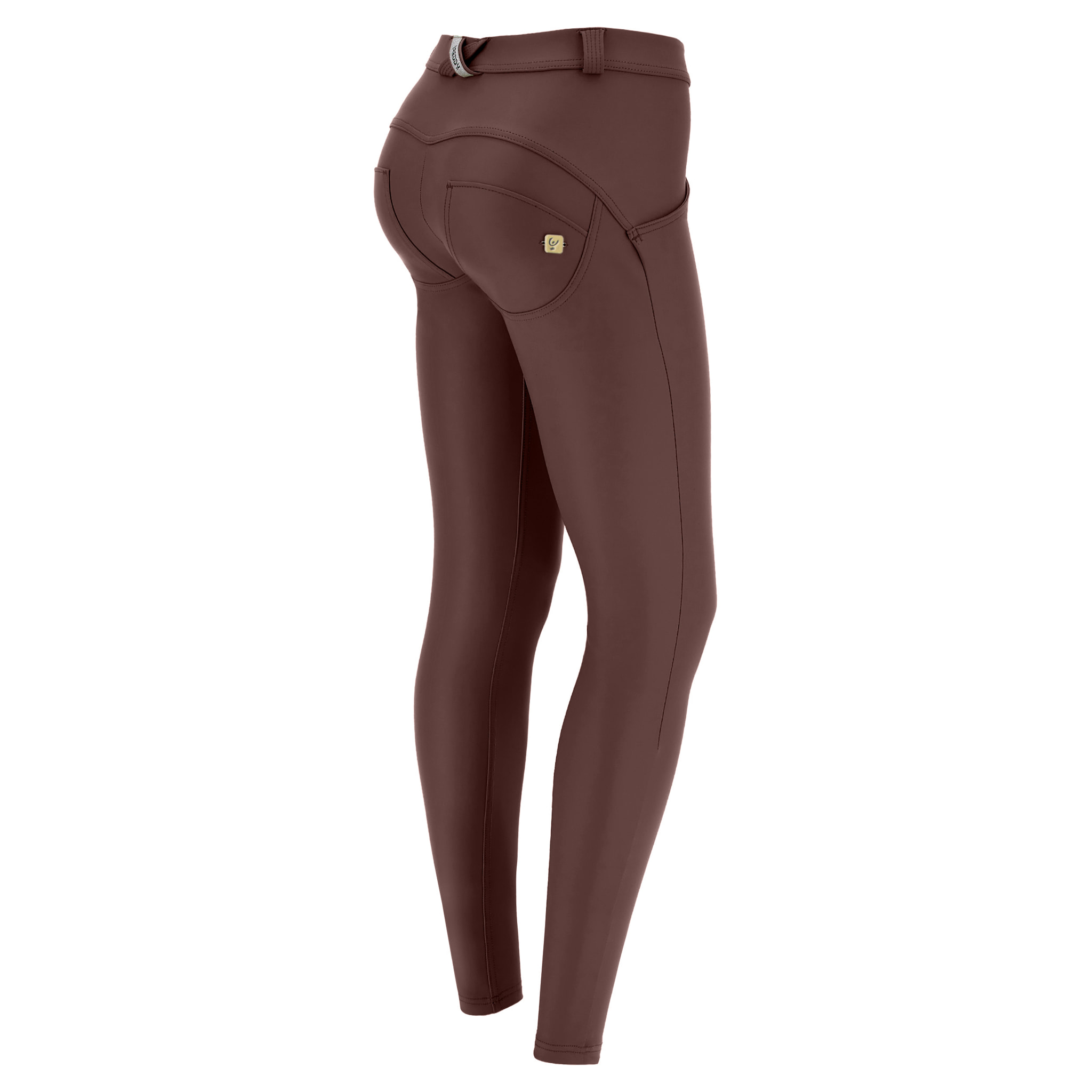 Pantaloni push up WR.UP® superskinny similpelle ecologica